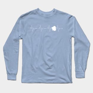 Galician Heartbeat Long Sleeve T-Shirt